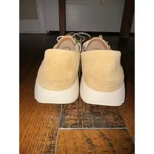Olukai Ka\'a Driver Golden Sand Suede Slip On Moc Toe Loafer Shoes Mens 11 NWT MEN main image 2